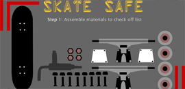 Skateboard parts and tools