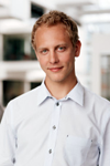 portrait of a young white male with blond hair